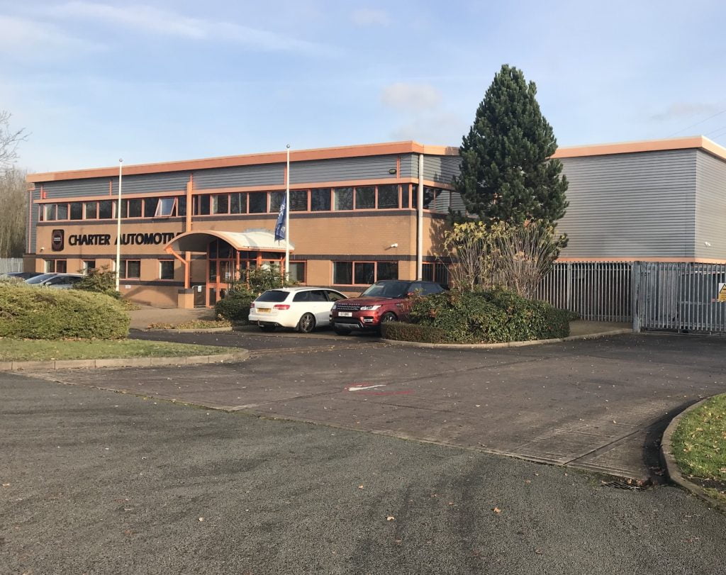 BURNTWOOD AUTOMOTIVE FACILITY SOLD FOR OVER £5MILLION 1 unit 9 Attwood Road, a 60,000 sq ft warehouse on Burntwood Business Park