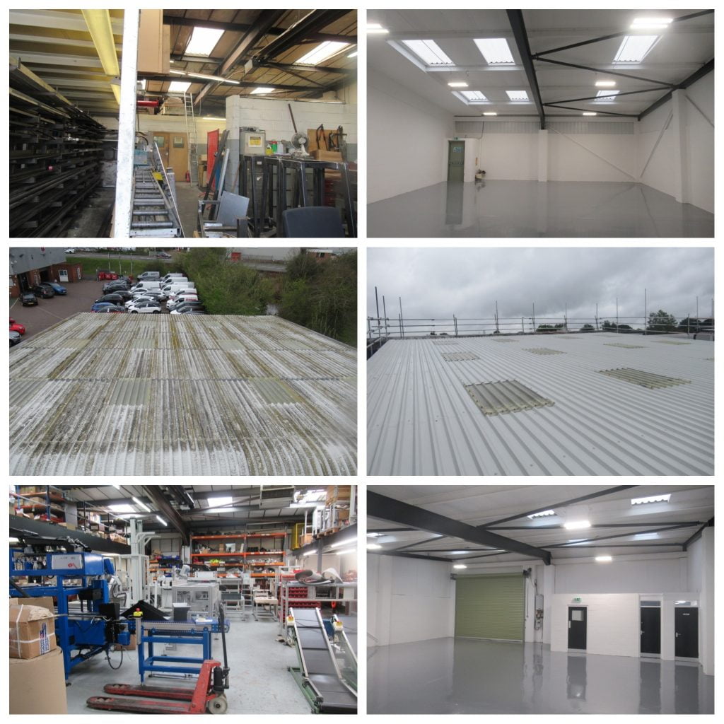 REFURBISHMENT WORKS COMPLETED AT WORCESTER INDUSTRIAL ESTATE 1 REFURBISHMENT WORKS COMPLETED AT WORCESTER INDUSTRIAL ESTATE
